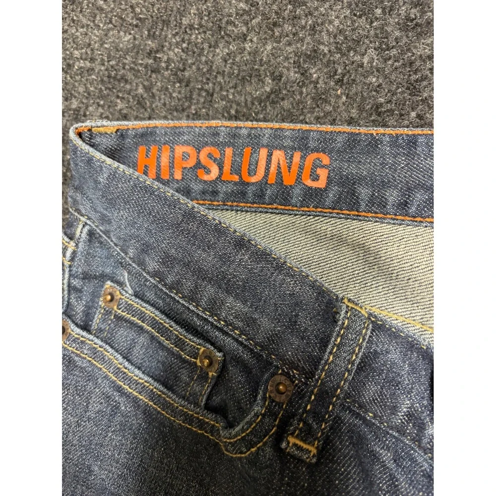 J.Crew Hipslung Stretch Denim Jeans Medium Wash Cropped Low Rise Size 30